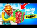 I Got a PRESENT From EPIC GAMES!