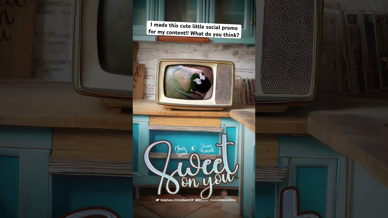 How cute is this little promo I made for my new scene!? 🥰🎬🍪