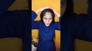 small zigzag hair partition 🌸 tutorial #viral #hairtutorial #zigzagtutorial