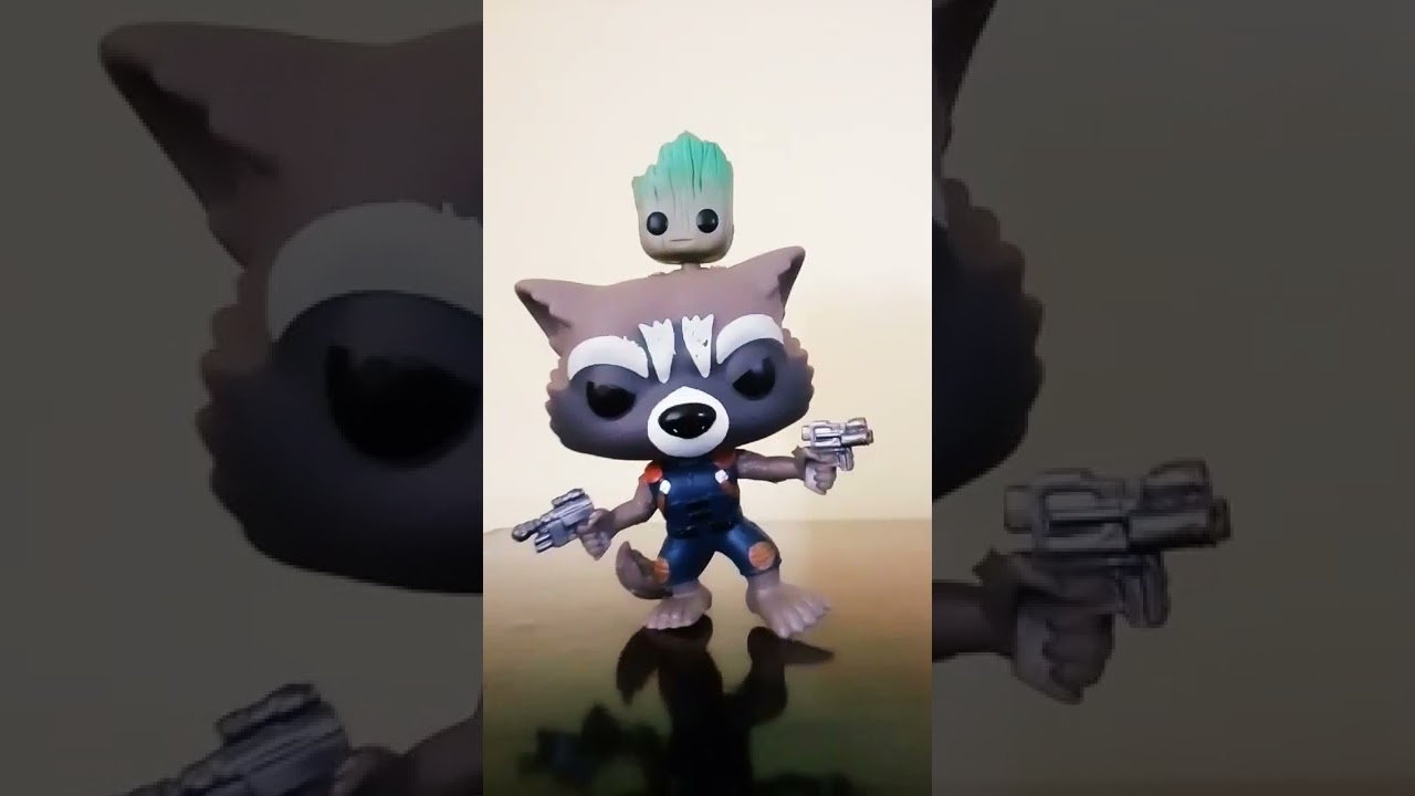MI FUNKO DE ROCKET Y GROOT😎 | Rocket Raccoon