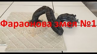 Фараонова змея из соды и сахара / ХимХоп