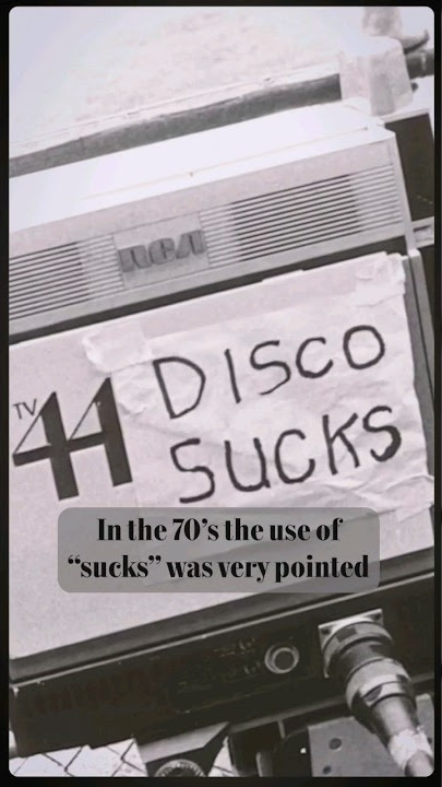 Disco Sucks is not about what you think it is.