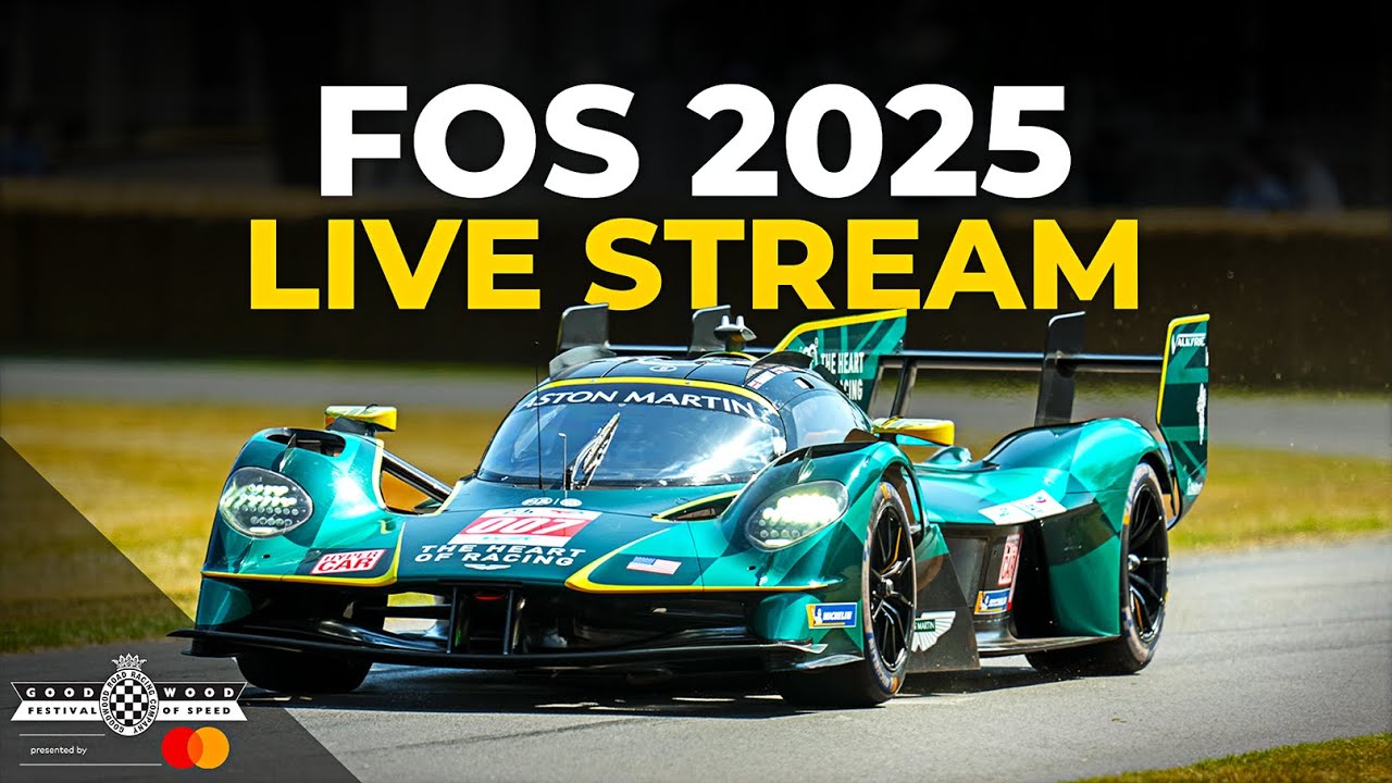 LIVE: 2025 GOODWOOD FESTIVAL OF SPEED