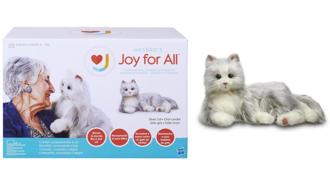 Joy For All Companion Pets, Silver Cat