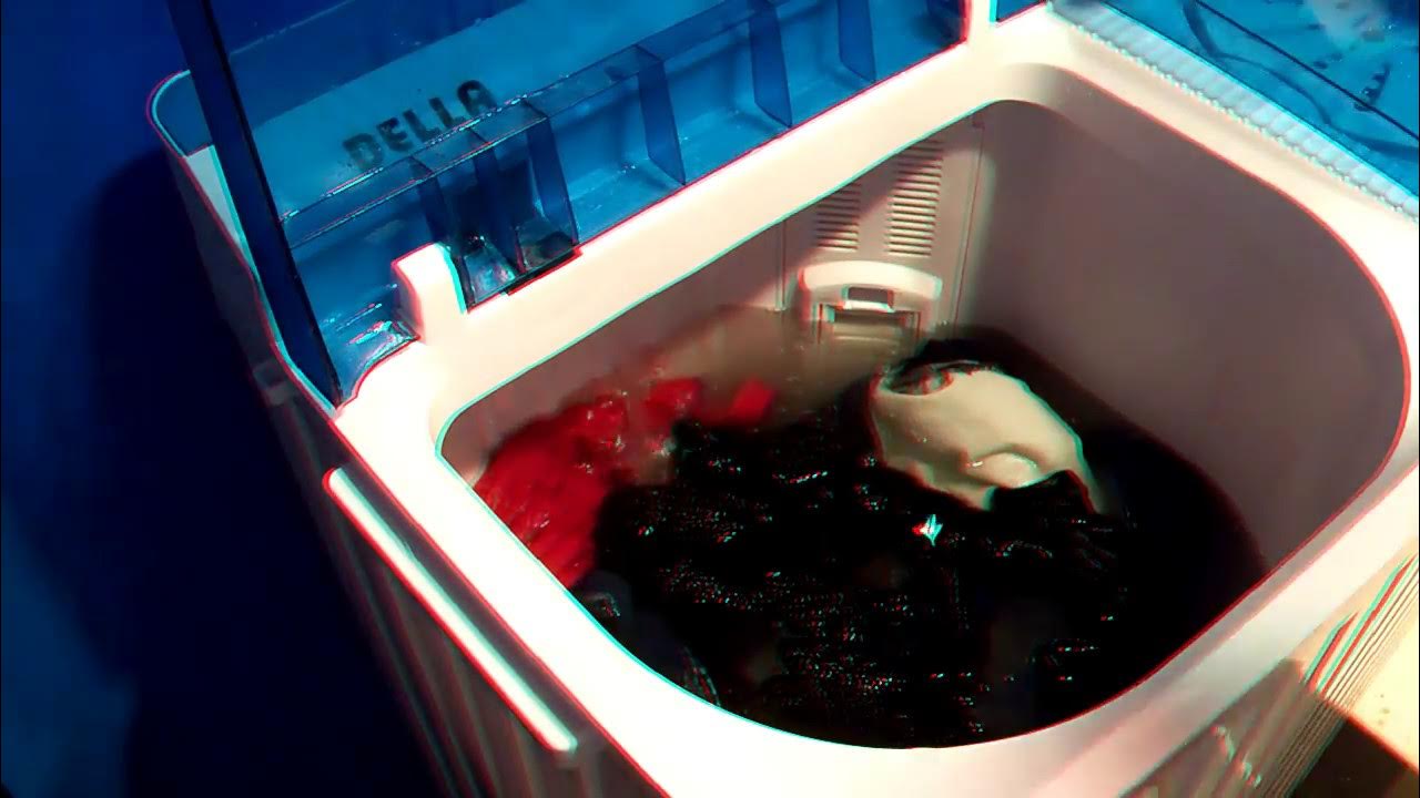 Della Portable Washing Machine Washer Spin Dryer Cycle (9KG) with BUILT