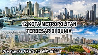 12 Largest Metropolitan Cities in the World. Apparently Jakarta is in this position.