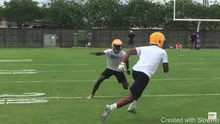 JAMARR CHASE High School Route Running…