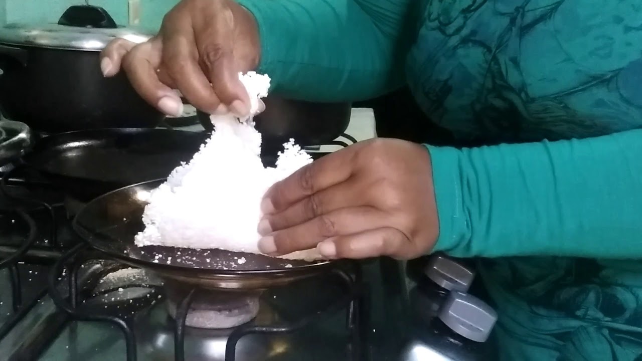 Como preparar uma tapioca saborosa em casa - YouTube