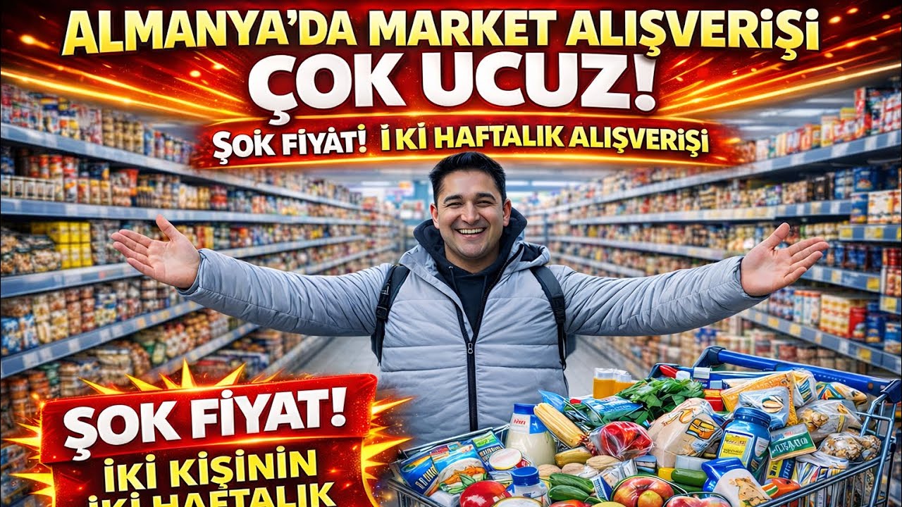 Almanya’da market Alışverişi😱#almanya #market #alışveriş #almanyayagöç #almanyadayaşam #alımgücü 