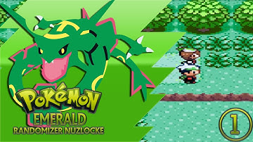 Pokemon Emerald Randomizer Nuzlocke w/ pokeaimMD! - Ep 1 "thunderblunder appears!"