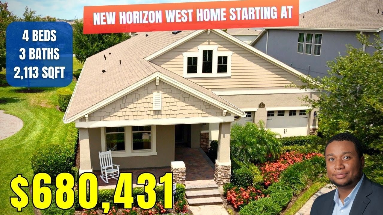 Inside A STUNNING New Construction Home in Horizon West by D.R. Horton