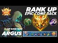 ARGUS EPIC COME BACK | FAST RANK UP | ARGUS BEST BUILD 2025