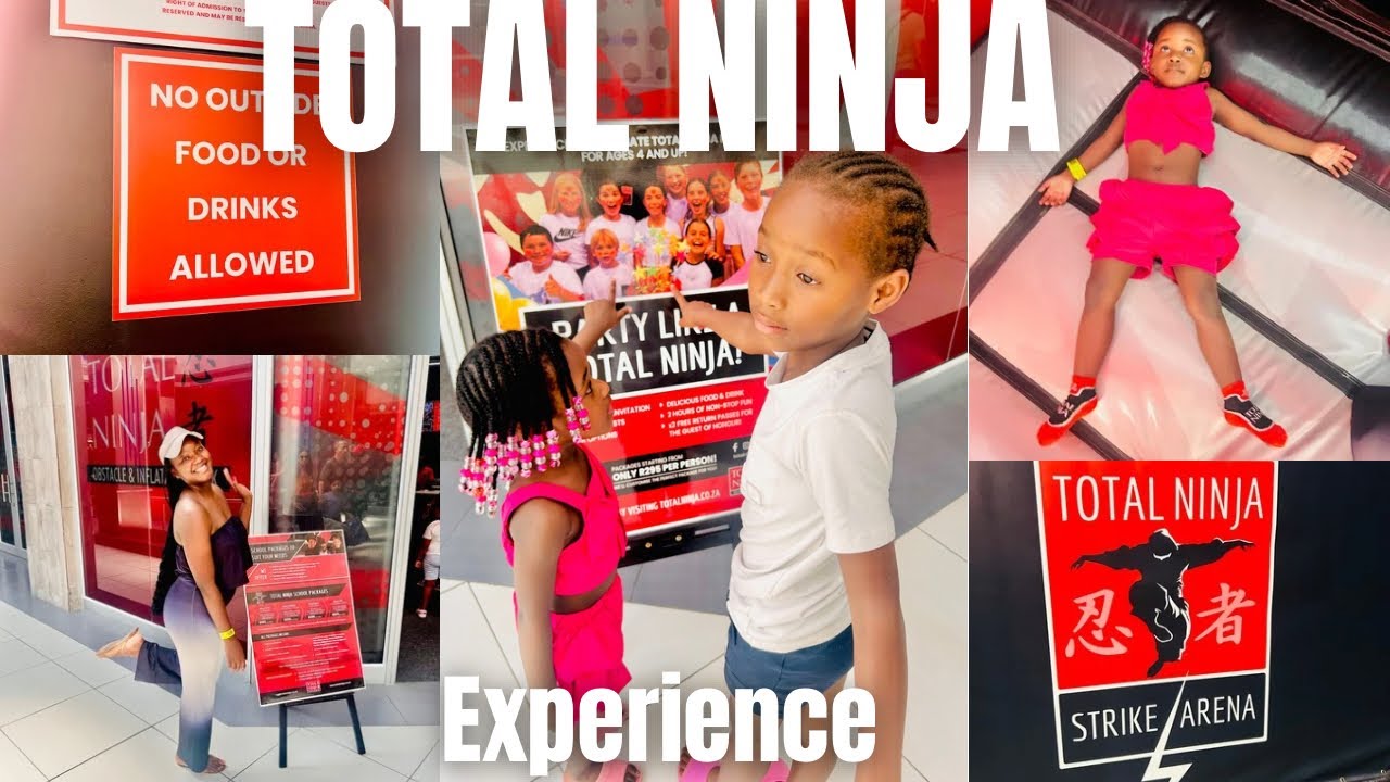 VLOG: WE SURVIVED TOTAL NINJA‼️ | ULTIMATE FAMILY CHALLENGE😎