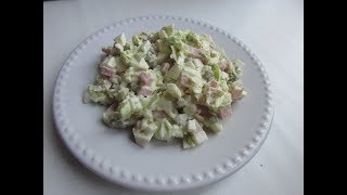 БЫСТРЫЙ И ОЧЕНЬ ВКУСНЫЙ САЛАТ! БЫСТРЫЙ И ОЧЕНЬ ВКУСНЫЙ САЛАТ!