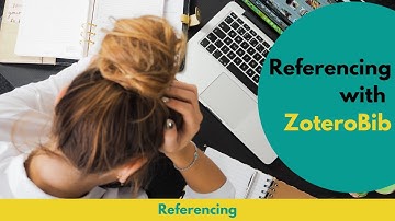 Referencing with ZoteroBib