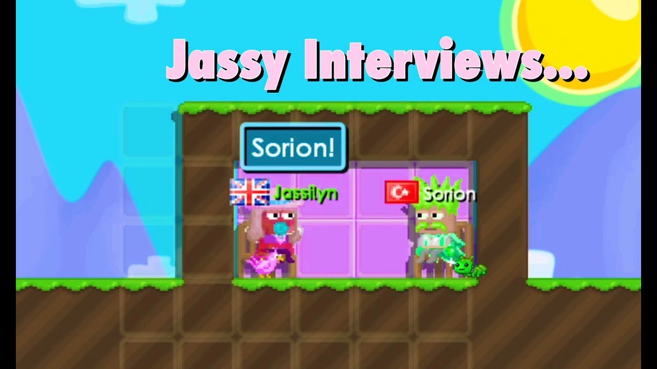 [Growtopia] Sorion’s Journey! | JassyInterviews