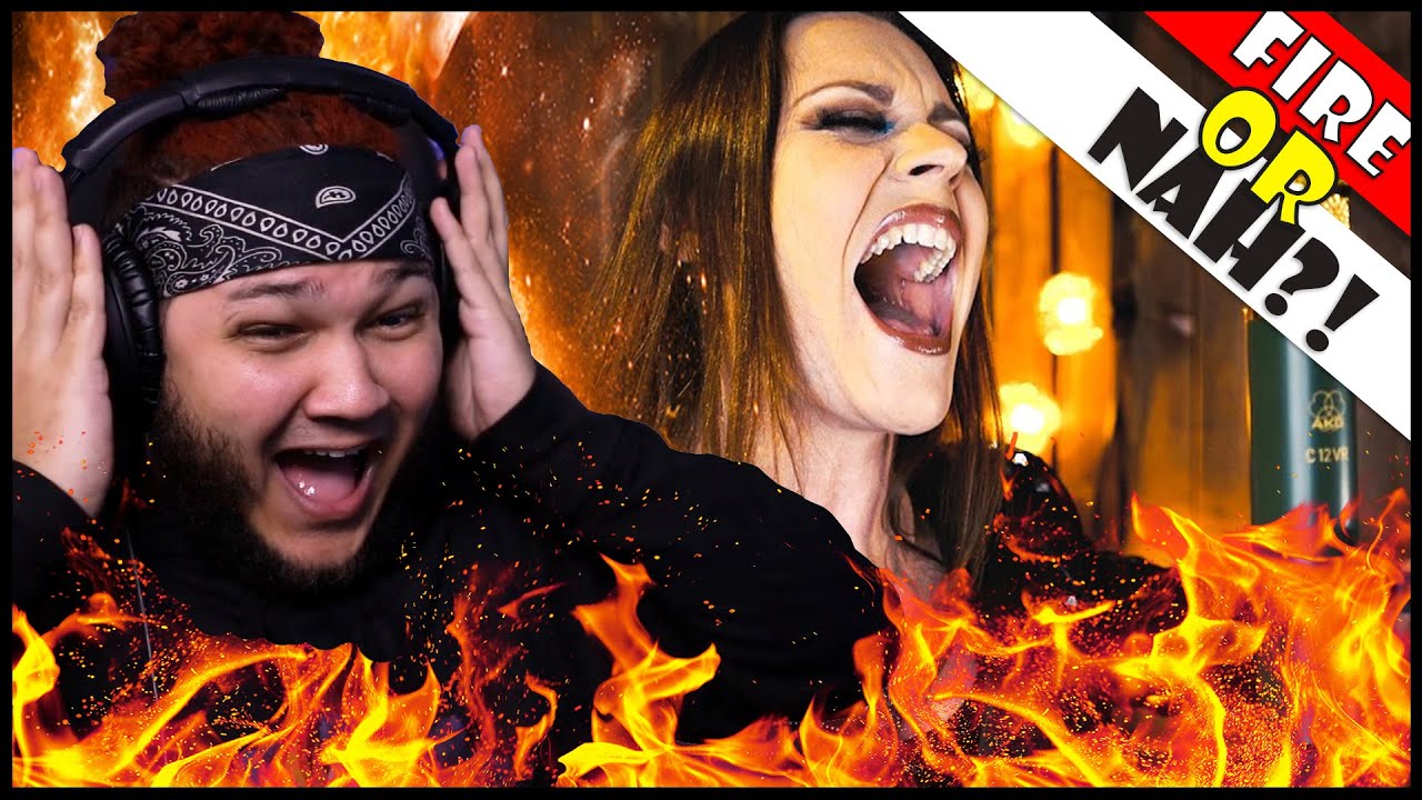 Fire Or Nah Let It Go Frozen Cover By Floor Jansen Reaction 