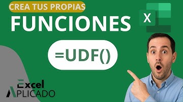 Crea tus propias funciones en Excel con UDF 🚀 | Tutorial paso a paso