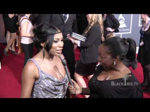 Melanie Fiona at Grammy Awards Event