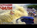 Цунами в Чили! Людей СМЫВАЕТ волнами. Эвакуация. Извержение вулкана Хунга-Тонга-Хунга-Хаапай