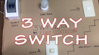 3 way switch wiring (Tagalog)