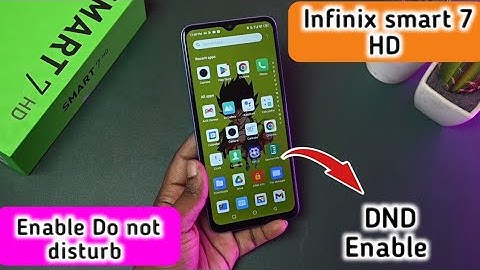 do not disturb mobile setting,How to enable do not disturb Infinix Smart 7 HD,do not disturb,infinix