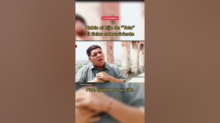 Habla el hijo de "Tota", único sobreviviente del crimen en San Miguel #shorts