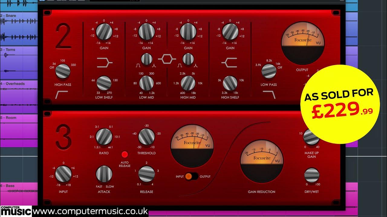 Getting started with the Focusrite Red Plug In Suite YouTube