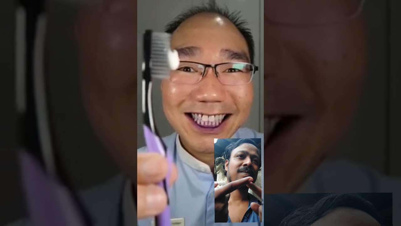 China toothbrush reaction dental Digest shorts shorts YouTube