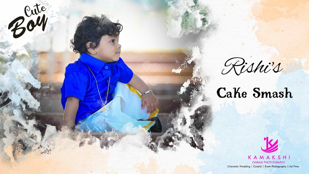 Rishi's Cake Smash  | Best Baby Cake Smash | Nellore