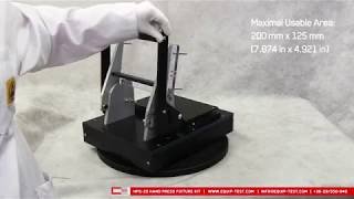 HPS-25 | Equip-Test Hand Press Fixture Kit