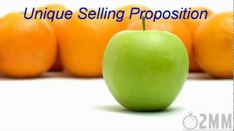 Unique Selling Proposition, Using video to convey your USP. 2 Minute Marketing #101