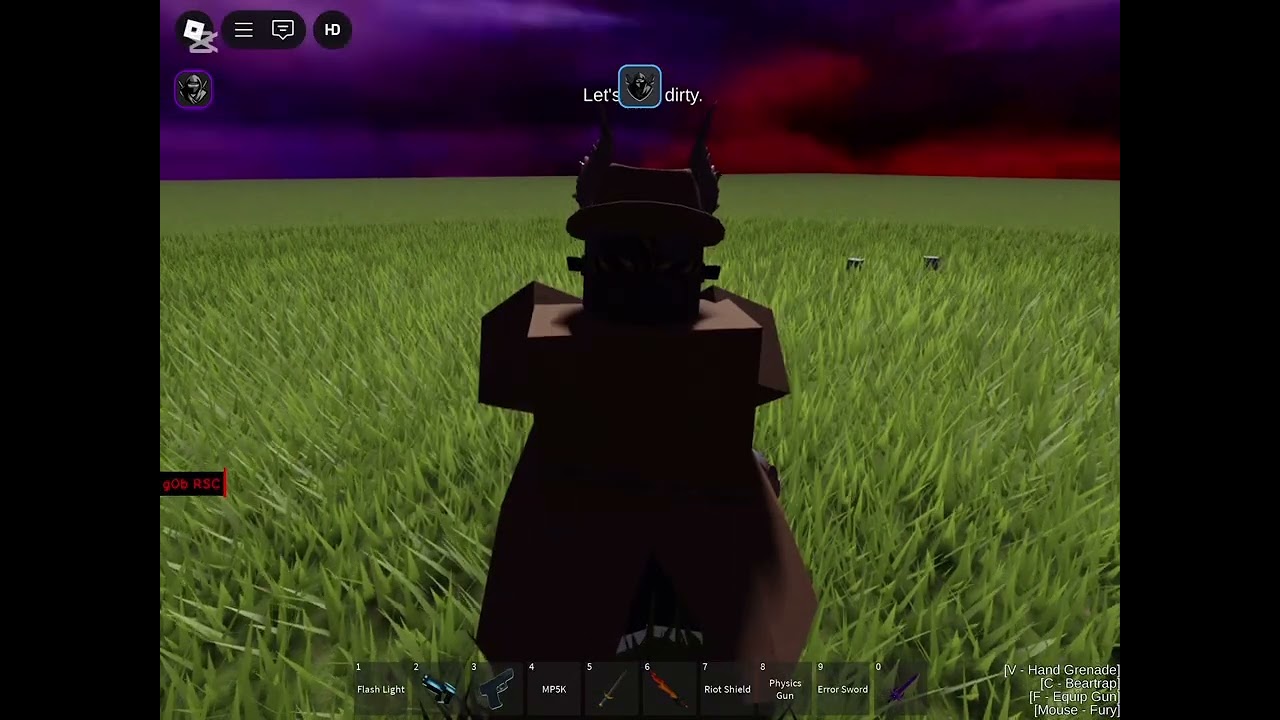 Script showcase mr.bye-bye