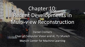 MVG - Lecture 17: Recent Developments in Multi-view Reconstruction (Part 7)