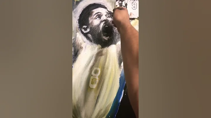 #kobebryant #kobe #lakers remake oil on can