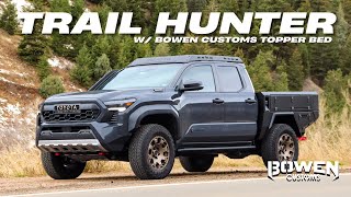 2025 Toyota Trailhunter Walkaround | Bowen Customs Topper Bed Build