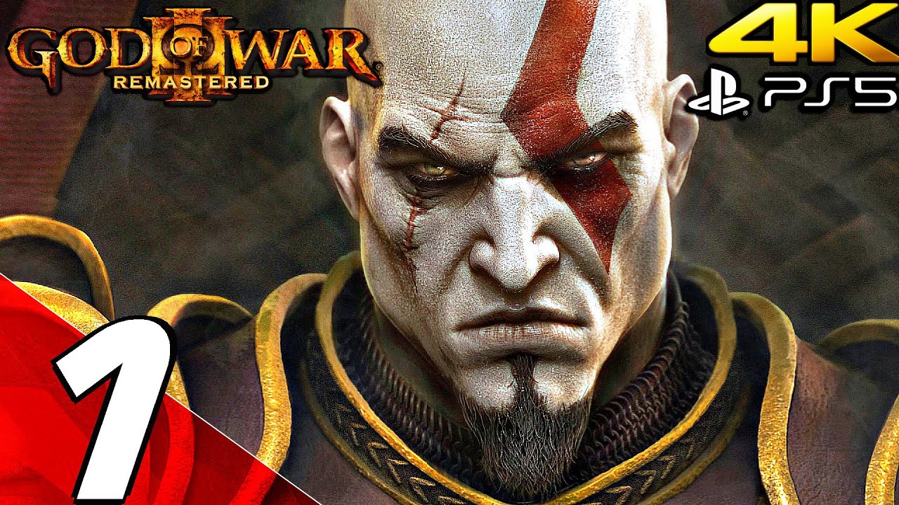 GOD OF WAR 3 Gameplay Walkthrough Part 1 FULL GAME [4K 60FPS PS5] - No  Commentary 