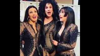 The Cher Show stars sings Happy Birthday to Cher