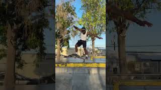 Dashawn Jordan switch hardflip to nose manual #shortsviral #skateboarding #dashawnjordan