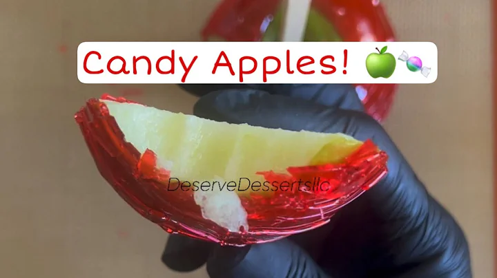 Candy Apples! 🍏🍬 Tutorial & Recipe! No Corn Syrup 👀 #candy #viral #trending #youtube #diy #how