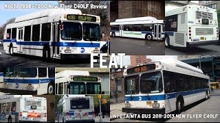 NYCTA 1998-00/2011-13 New Flyer C40LF Review