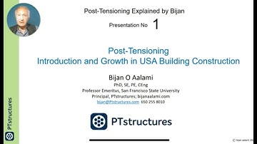 1- Evolution of Post-Tensioning in the US Building Lecture 🏗️