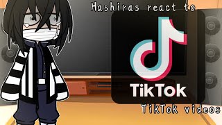Hashira's react to Tik Tok videos || KNY || gacha club