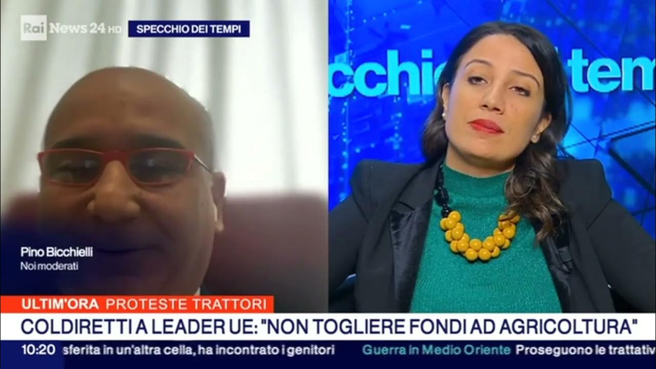 Elisa Scutellà ospite a RaiNews24 01/02/24 YouTube