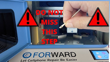 Number 1 maintenance tip for cell phone repair laser machine Forward Blue