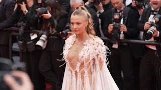 Alton Mason, Caroline Daur, Lilly Krug at Red Carpet Cannes Film Festival 2023 | FashionTV