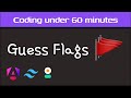 Can Ex-Googler make Country Flag Guessing game under 60 minutes? Angular 18