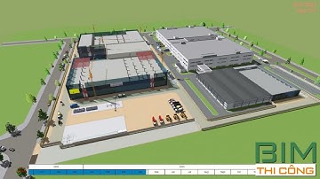 REVIT BIỆN PHÁP THI CÔNG - VIDEO MÔ PHỎNG THI CÔNG BẰNG FUZOR