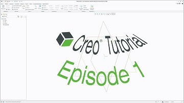 Creo Parametric 3.0 Tutorial 1 "Beginning"