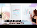 JE REFAIS MA CHAMBRE - ASTUCES DIY DECO PETIT BUDGET - PEINTURE TIE & DYE room makeover room decor